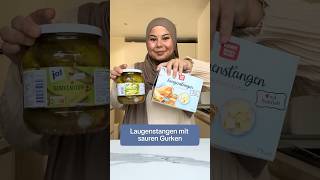 Gefüllte Laugenstangen mit sauren Gurken – verrückte Essenskombinationen 🥨🥒  REWE Deine Küche [upl. by Cristal996]