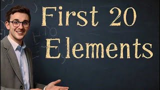 The First 20 Elements And Mnemonics For Retention [upl. by Macknair]