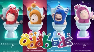 Oddbods Zee 🎶 Oddbods Fuse 🎶 Oddbods Bubbles 🎶 Oddbods Jeff ♥️ Who The Best Fun [upl. by Ecahc533]