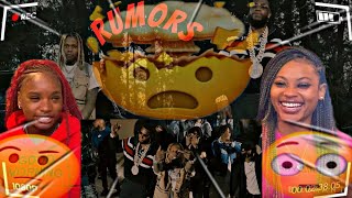 Gucci Mane ft Lil Durk  “Rumors” Official Music Video REACTION [upl. by Enyleuqcaj]