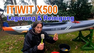 ITIWIT X500 Kajak  Lagerung und Pflege [upl. by Magena]