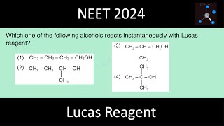 Which one of the following alcohols reacts instantaneously with Lucas reagent [upl. by Garey]