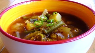 Korean Soybean Stew  Doenjang jjigae  Vegan Vegetarian Recipe [upl. by Kale]