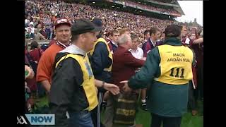 LAST 5 MINUTES OF GALWAY V KILDARE  1998 ALLIRELAND FOOTBALL SEMIFINAL [upl. by Enyrb]