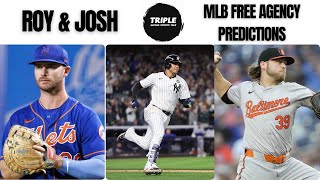 MLB Free Agency Predictions [upl. by Tomkiel305]