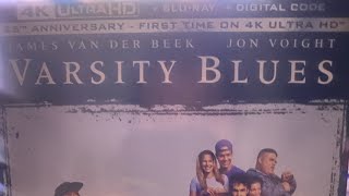 Varsity Blues 1999 25th Anniversary 4K Blu Ray unboxing [upl. by Eciralc104]