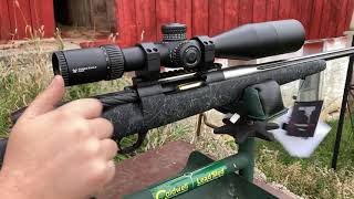 Mark V Accumark Weatherby Magnum 30378 Long Range Sniper Rifle Shooting How to Load amp Shoot a Gun [upl. by Eednac]