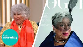 Miriam Margolyes Reveals Her New Book amp Gracing The Cover Of British Vogue  This Morning [upl. by Petit]