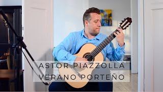 Verano Porteño  Astor Piazzolla played by Sanel Redžić [upl. by Marmion]