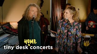 Robert Plant and Alison Krauss Tiny Desk Home Concert [upl. by Atteynek]