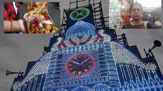 Sahid Nagar Durga Puja Mela 2023  Rupali Chowk Famous Chat [upl. by Echo688]