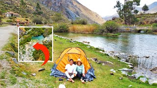 Una noche de CAMPING en HUANCAYA  Nuestra experiencia [upl. by Ecnaled107]