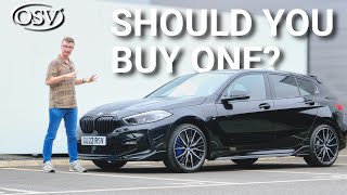 BMW 1 Series M sport 2022 UK Review – A rather boring option  OSV Car Reviews [upl. by Lletnahc582]