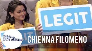 Chienna reveals that she underwent plastic surgery  TWBA [upl. by Devlin535]