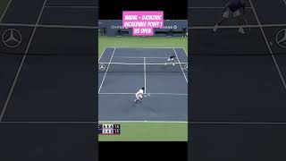 Nadal  Djokovic Incredible Point 1 US Open [upl. by Retsel]