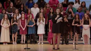 Goetz Middle School 6th Grade Winter Chorus Concert  12723 [upl. by Aihtyc96]