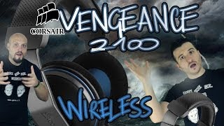 CUFFIE WIRELESS GAMING 71 il TOP CORSAIR [upl. by Lester]