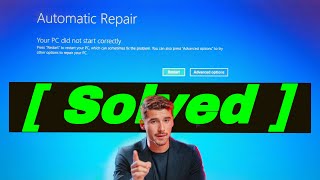 how to fix automatic repair in windows 10 automatic repair loop fix windows 10 automaticrepairloop [upl. by Sib391]