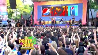 Backstreet Boys  Larger Than Life Live on GMA 31082012 [upl. by Larimor516]