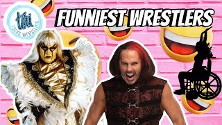 Ranking Our Top 5 Funniest Wrestlers wrestling wwe wcw aew tna tna nxt funny wwewrestler [upl. by Wittie]