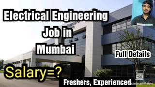 Electrical engineering Job in MumbaiSalaryRequirementsAll Details [upl. by Tanah]