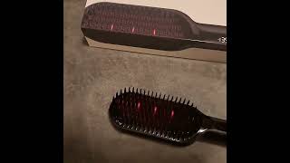 TYMO Upgraded Hair Straightener Brush Ionic Plus Straightening Brush Review [upl. by Uolyram]