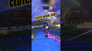 Clutch Aerial Saves in Rocket League – HamsTech rocketleague rlgameplay gamepaly rlgameplay [upl. by Bohner]