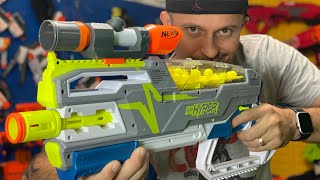 Nerf HYPER Siege50 Unboxing amp Review nerf [upl. by Nazar]