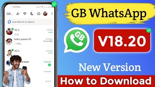 How to Download GB Whatsapp New Version 2024 GB Whatsapp New Version Update Kaise Karen 2024 [upl. by Niehaus]