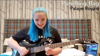 Palaye Royale  Punching Bag guitar cover [upl. by Labinnah]