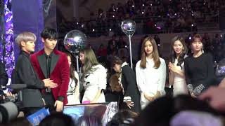 SAKOOK Jungkook and Sana closeup moment at the MMA 2017 [upl. by Eceinahs379]