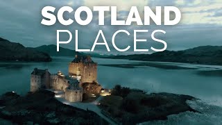 10 Best Places to Visit in Scotland  Travel Video [upl. by Kulda]