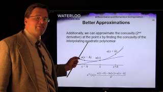 Differentiation and Richardson Extrapolation [upl. by Kloman]