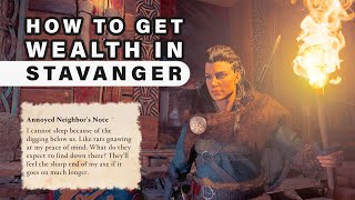 How to get UNDER the house in Stavanger for the WEALTH Chest ► Assassins Creed Valhalla [upl. by Perrie]