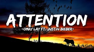 Omah Lay amp Justin Bieber  Attention Lyrics [upl. by Longley]