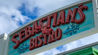 DINING REVIEW Sebastians Bistro at Disneys Caribbean Beach Resort [upl. by Akimot]