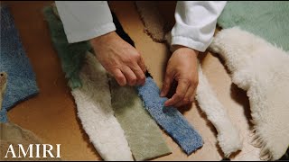 The Making of the AMIRI AutumnWinter 2023 Shearling Blouson [upl. by Gina]