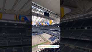 5 de agosto 2024 📆 AVANZANDO en la REMODELACIÓN del ESTADIO SANTIAGO BERNABÉU 🚧 [upl. by Kerry]