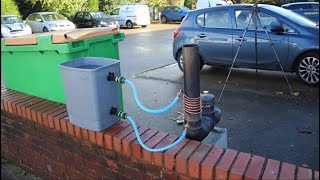 Crazy DIY Mass Water Heating Using a Rocket Stove [upl. by Balthasar175]