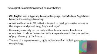 Typological classification of languages 3rd History [upl. by Toole]