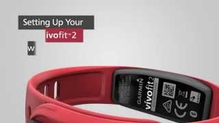 Garmin vívofit 2 Pairing with your Smartphone [upl. by Nodgnal]