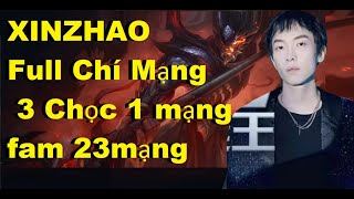 SALLY  GIÁO ÁN XINZHAO FULL CHÍ MẠNG 3 CHỌC 1 MẠNG FAM 23 MẠNG CỰC KHÉT [upl. by Einaffyt]