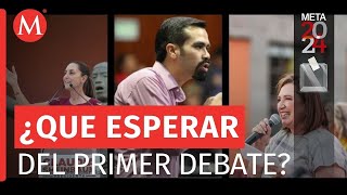 ¿Qué podemos esperar del primer debate presidencial [upl. by Dorcas]