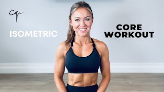 10 Minute Isometric Core Workout  No Equipment [upl. by Nylirej]