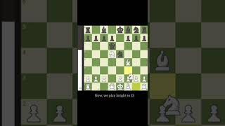 Englund gambit trap  Chess Tips and Tricks [upl. by Meuse]