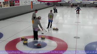 Rice Lake Curling Club Mens Playdowns [upl. by Nivlad]