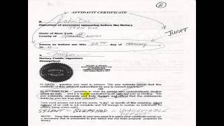 Affidavit Procedure wwwNotaryPublicNewYorkcom [upl. by Burleigh]