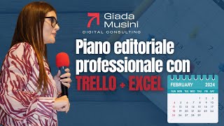 Crea il tuo calendario editoriale con Trello  Piano editoriale  Content Marketing Gestione social [upl. by Notsruht485]