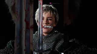 Joan of Arc The Teenage Warrior JoanOfArc History Warrior Inspiration youtubeshortsvideo [upl. by Enirod]