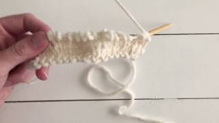 How to knit stockinette stitch  continental style [upl. by Kroo928]